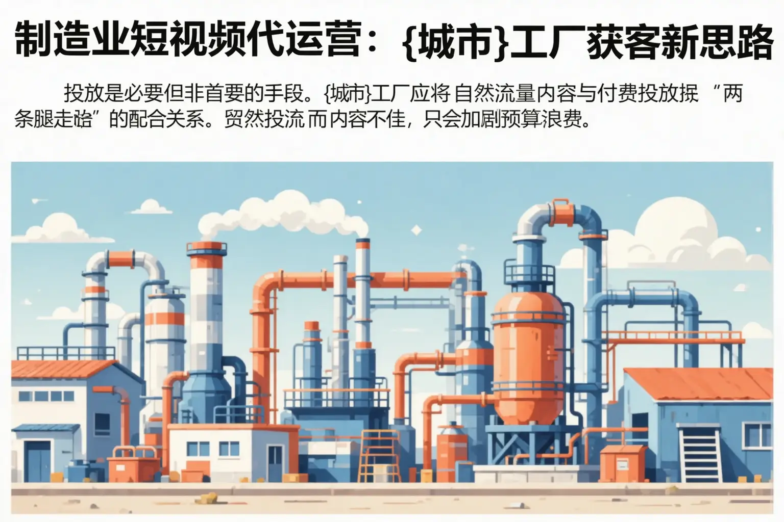 制造业短视频代运营：君山工厂获客新思路